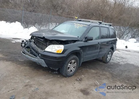 2005 Honda Pilot Ex from USA, damaged, VIN 5FNYF18425B036280